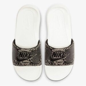 Nike Women's Snakeskin Pattern Slide Sandals
